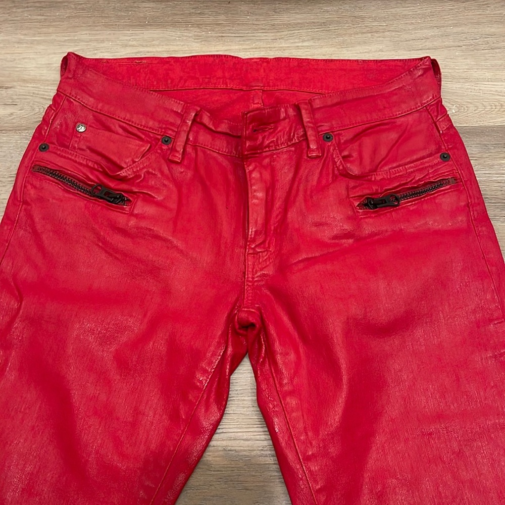 Ralph Lauren Denim & Supply waxed skinny jeans size 28/34